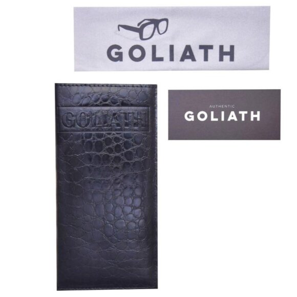 Goliath II ULTRA Eyeglasses Eye Glasses Full Rim Square Vintage Casino 62mm Gry - Picture 5 of 11